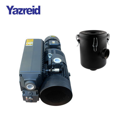 Oil Sealed Dual Stage Rotary Vane Vacuum Pump For Brick Machine OEM