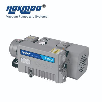 Noise Level 64 RH0040 Oil-Lubricated Rotary Vane Vacuum Pump For Decorative Film