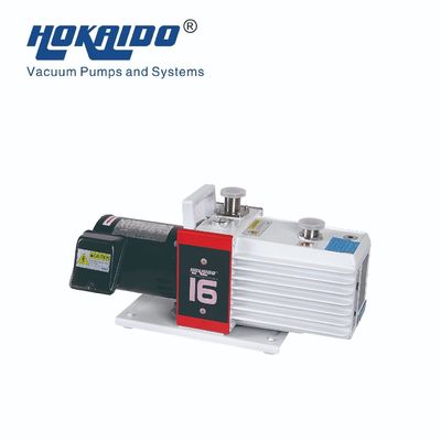 Industrial 2RH016C Double Stage Oil Rotary Vane Vacuum Pump With 1.2L Oil Volume